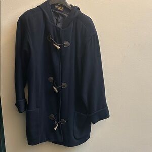 Eddie Bauer Dark Blue Women's Toggle Coat